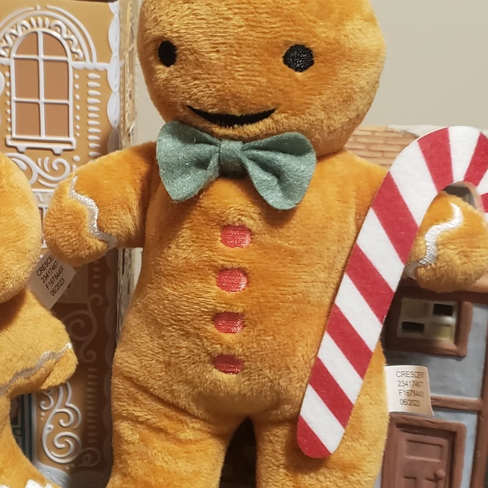 Target BP Gingerbread Man Woman Boy Girl Plush Set Christmas Decor